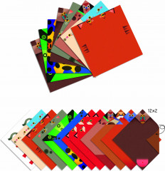 Набор для оригами «Прыгающие животные» - Фото 1