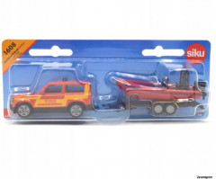 Набор «Пожарная машина Land Rover Defender с лодкой» - Фото 4