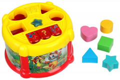 Игрушка музыкальная «Барабан-сортер» - Фото 2