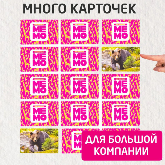 Игра настольная «Мир животных»