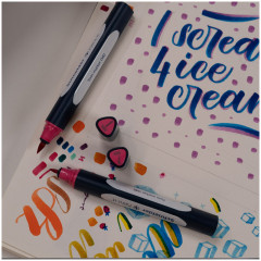 Набор маркеров-кистей двухсторонних «Twinmarker Paint-It» - Фото 4