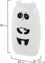 Точилка с ластиком 2 в 1 «Панда» - Фото 7