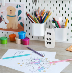 Точилка с ластиком 2 в 1 «Панда» - Фото 12