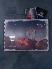 Скетчбук для пастели с калькой - Фото 12