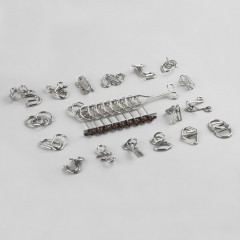 Набор головоломок металлических - Фото 4