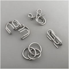 Набор головоломок металлических - Фото 5