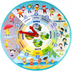 Игра развивающая «Часы. Я считаю» - Фото 14