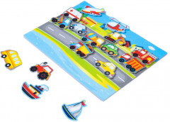 Набор из фетра на липучках «Транспорт» - Фото 7