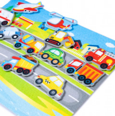 Набор из фетра на липучках «Транспорт» - Фото 9