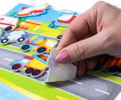 Набор из фетра на липучках «Транспорт» - Фото 10