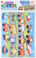 Набор из фетра на липучках «Транспорт» - Фото 14