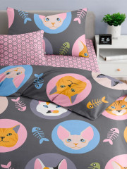 Комплект постельного белья «Кис-Кис» - Фото 1