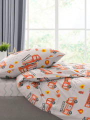 Комплект постельного белья «Пожарники» - Фото 2