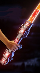 Электрический световой меч джедая с двусторонним лезвием телескопический - Фото 6