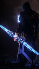 Электрический световой меч джедая с двусторонним лезвием телескопический - Фото 8