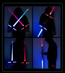 Набор крестообразных световых мечей джедая в стиле Кайло Рена - Фото 2