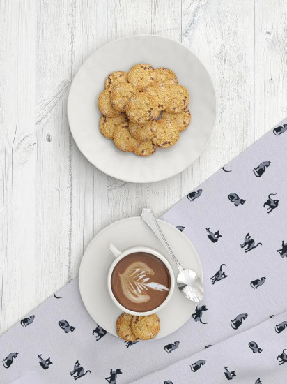 Комплект из скатерти и салфеток «Кошки»