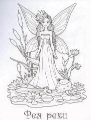 Раскраска «Чудесные феи» - Фото 1