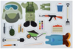 Игра магнитная «Одевашки. Профессии» - Фото 11