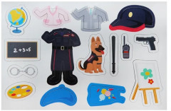 Игра магнитная «Одевашки. Профессии» - Фото 12