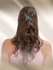 Крабик для волос «Бабочка» - Фото 2