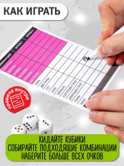 Игра настольная «Покер на костях» - Фото 3