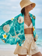 Полотенце пляжное вафельное «Plumeria» - Фото 7