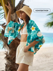 Полотенце пляжное вафельное «Plumeria» - Фото 9