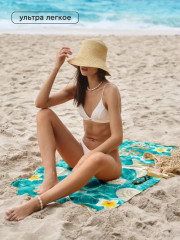 Полотенце пляжное вафельное «Plumeria» - Фото 11