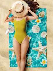 Полотенце пляжное вафельное «Plumeria» - Фото 14