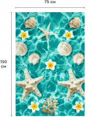 Полотенце пляжное вафельное «Plumeria» - Фото 15