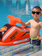 Игрушка для катания по воде «Красный скутер» - Фото 4