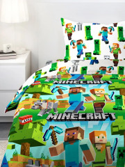 Комплект постельного белья «Пиксельная вселенная» - Фото 4