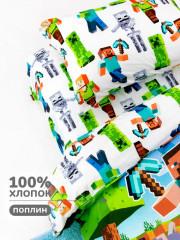 Комплект постельного белья «Пиксельная вселенная» - Фото 5