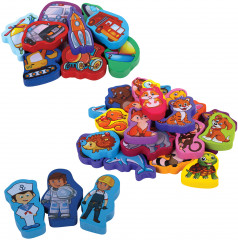 Сортер-доска развивающий по методу Монтессори с магнитной рыбалкой - Фото 18