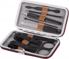 Набор для маникюра и педикюра в футляре универсальный «9 в 1» - Фото 10