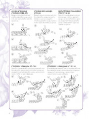 Интерьерное вязание крючком. 35 салфеток, скатертей, пледов и подушек с подробными схемами - Фото 8