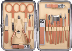 Набор для маникюра и педикюра в футляре универсальный «18 в 1» - Фото 5