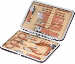 Набор для маникюра и педикюра в футляре универсальный «18 в 1» - Фото 6