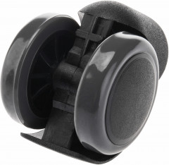 Комплект колес-роликов для кресла прорезиненных - Фото 4