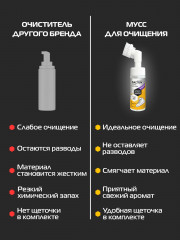 Мусс для очищения замши с щёточкой - Фото 4