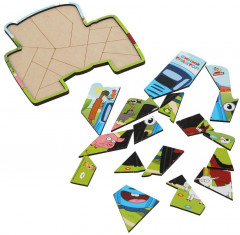 Пазл фигурный «Синий Трактор» - Фото 2