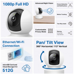 Камера видеонаблюдения Tapo C202 - Фото 3