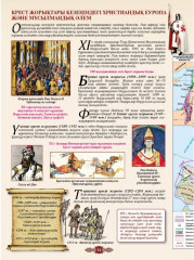 Атлас + кескін карталар. Орта ғасырлардағы дүниежүзі тарихы. 6 сынып. Оқу кешендері - Фото 3