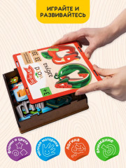 Игра развивающая деревянная «Азбука» - Фото 8