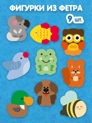 Набор из фетра на липучках «Кто где живет?» - Фото 2