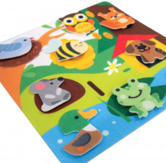 Набор из фетра на липучках «Кто где живет?» - Фото 7