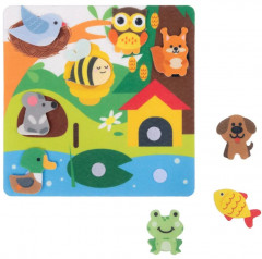 Набор из фетра на липучках «Кто где живет?» - Фото 9