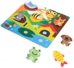 Набор из фетра на липучках «Кто где живет?» - Фото 13