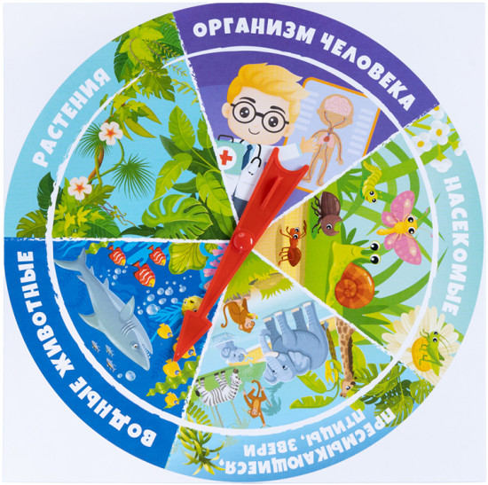 Игра-викторина настольная «Окружающий мир»